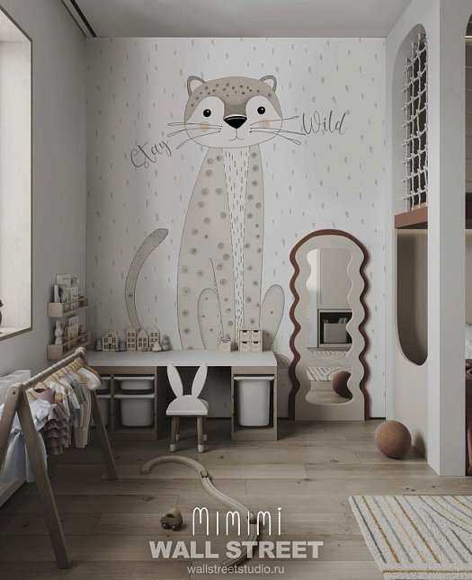 Фотообои в интерьере артикул MIMIMI 9, MIMIMI, Wall street